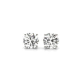 3 cttw Certified IGI Lab Grown Round Diamond Stud Earrings 14k White Gold(G/VS2)