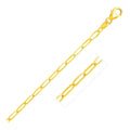 14K Yellow Gold Paperclip Chain (3.50 mm)