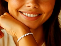 Lab Grown Round Diamond Tennis Bracelet in 14k White Gold (5 cctw  F/G  VS2/SI1)