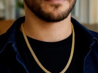 14k Yellow Gold Bismark Chain (7.00 mm)